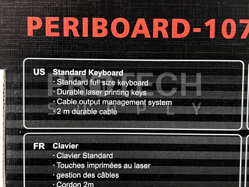 Load image into Gallery viewer, (Lot of 3) Perixx PERIBOARD-107 Standard Keyboard NEW with WARRANTY