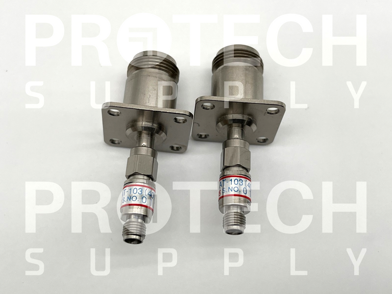 Load image into Gallery viewer, (Lot of 5) HRS AT-106 / AT-103 Attenuator + 556S-4 Connector with WARRANTY