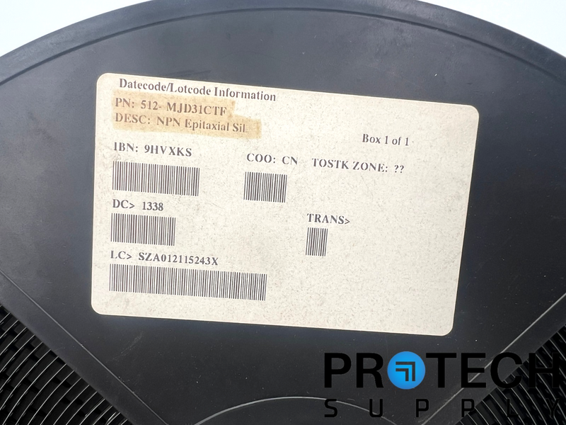 Load image into Gallery viewer, (2000/Reel) onsemi / Fairchild 512-MJD31CTF Bipolar Transistor NEW w/ WARRANTY