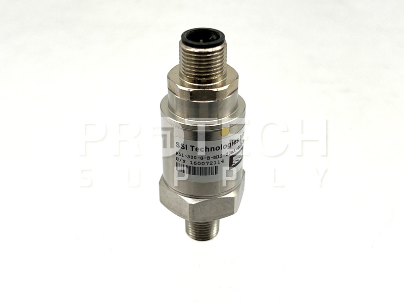 Load image into Gallery viewer, SSI 300 psi Pressure Sensor P51-300-G-B-M12-20mA-000-000 NEW GUARANTEED