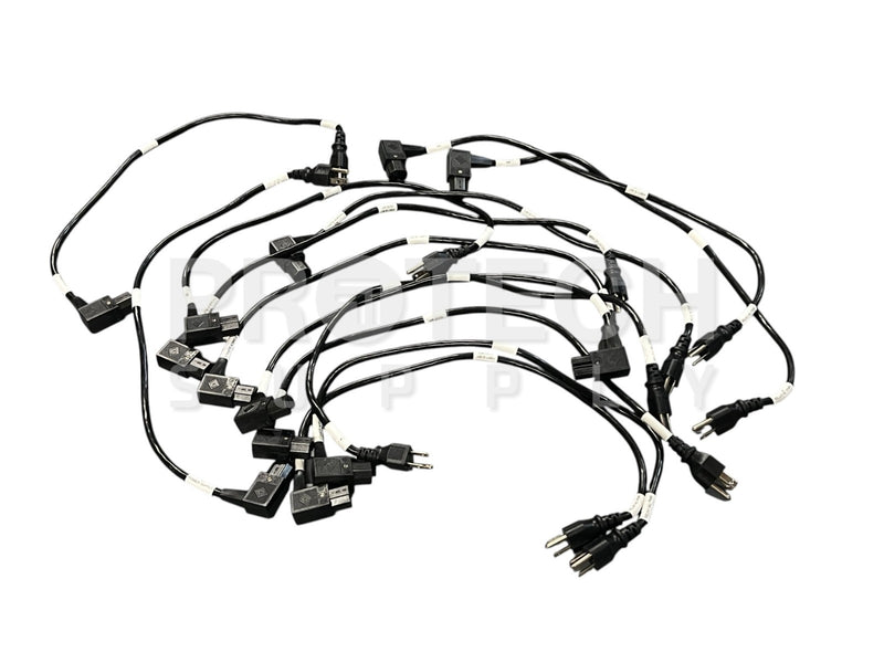 Load image into Gallery viewer, (Lot of 13) H86718-001 NEMA 5-15P to IEC C15 Power Cable with WARRANTY