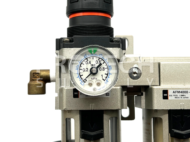 Load image into Gallery viewer, SMC AW4000-02G Filter Regulator + AFM4000-02 Mist Separator Assy