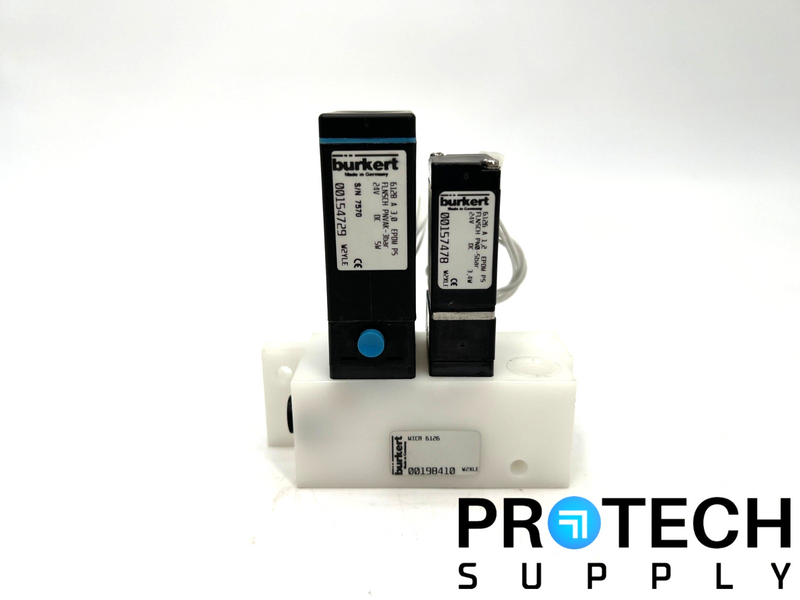 Load image into Gallery viewer, Burkert 6128 Solenoid Valve 3bar + 6126 Solenoid Valve 5bar Assy with WARRANTY
