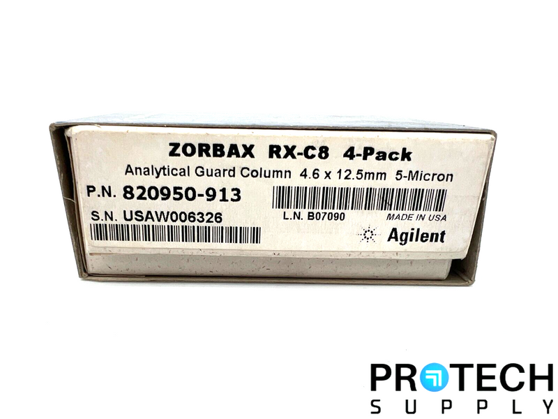 Load image into Gallery viewer, 4/Pk Agilent HPLC Guard Column ZORBAX RX-C8 4.6 x 12.5mm 820950-913 w/ WARRANTY
