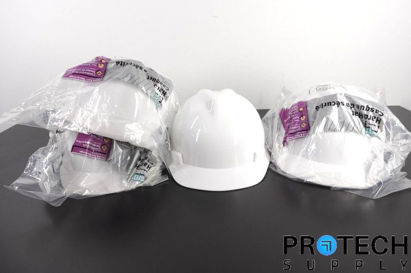 Load image into Gallery viewer, (Lot of 4) Safety Works 818066 Adjustable Hard Hat OSHA Compliant NEW & WARRANTY