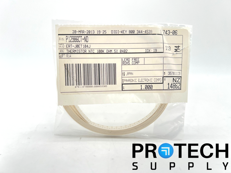 Load image into Gallery viewer, (1000/Pk) Panasonic ERT-J0ET104J NTC Thermistor NEW with WARRANTY