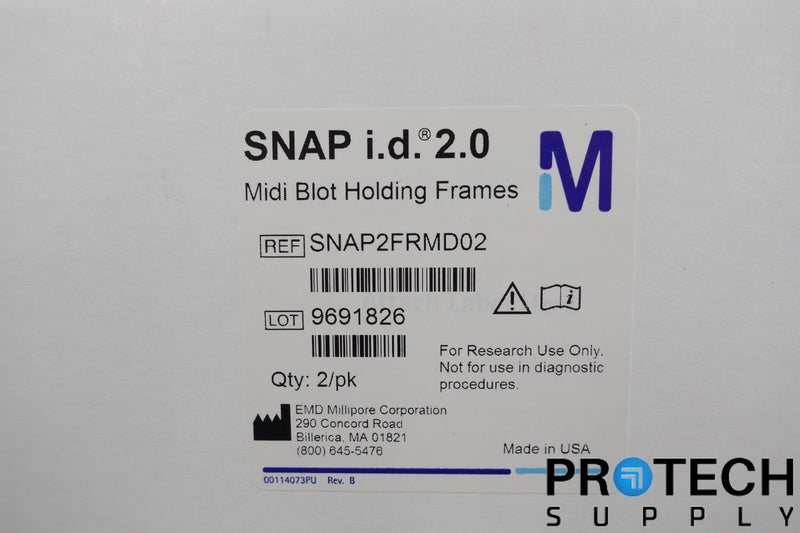 Load image into Gallery viewer, (Qty 2) Millipore SNAP2FRMD02 Midi Blot Holding Frames NEW with WARRANTY