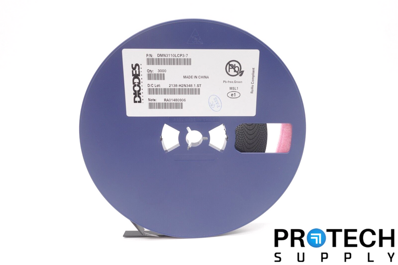 Load image into Gallery viewer, 3000/Reel Diodes Inc DMN3110LCP3-7 MOSFET N-Channel 30V 3.2A 3DFN NEW & WARRANTY