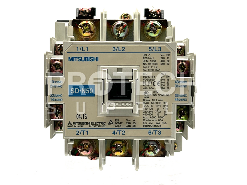 Load image into Gallery viewer, Mitsubishi SD-N50 Contactor 3 Pole with WARRANTY