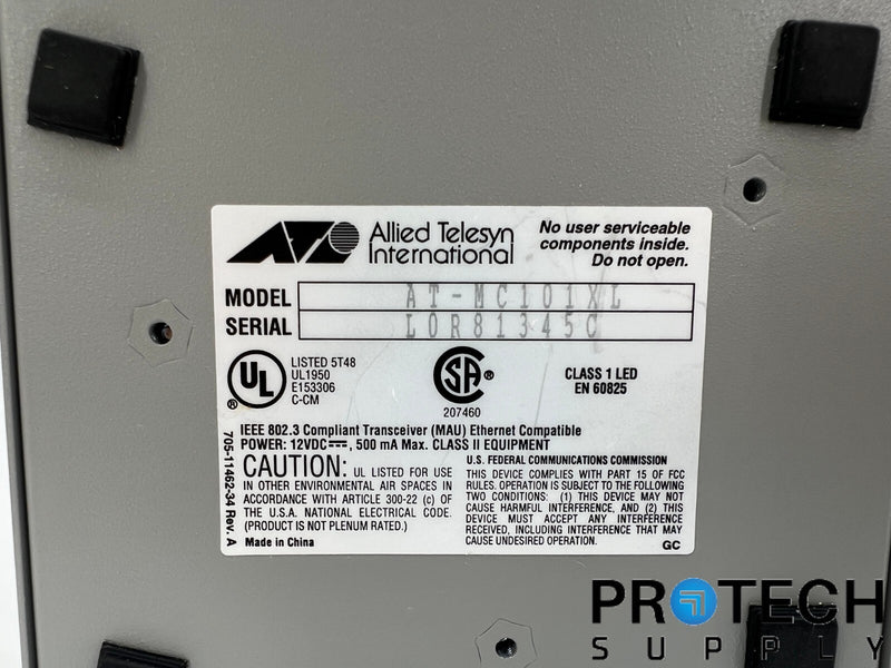 Load image into Gallery viewer, Allied Telesin MC101XL Fast Ethernet Media Converter with WARRANTY