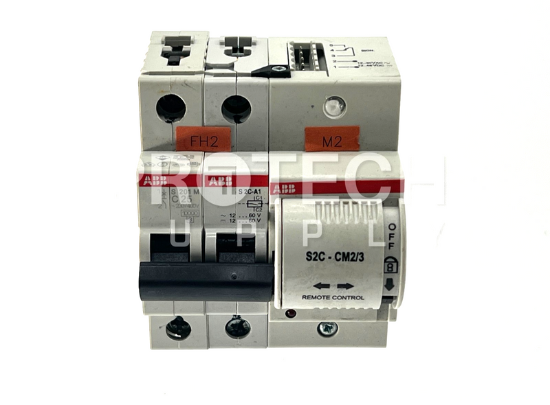 Load image into Gallery viewer, ABB S2C-CM 2/3 Motor Operating Device + Circuit Breaker Assy with WARRANTY