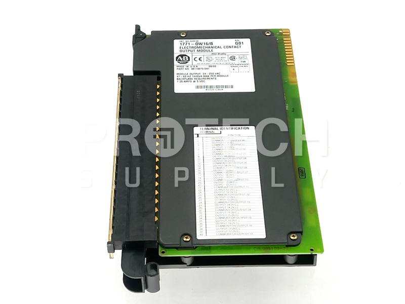 Load image into Gallery viewer, Allen Bradley 1771-0W16/B Contact Output Module Rev G01 with WARRANTY