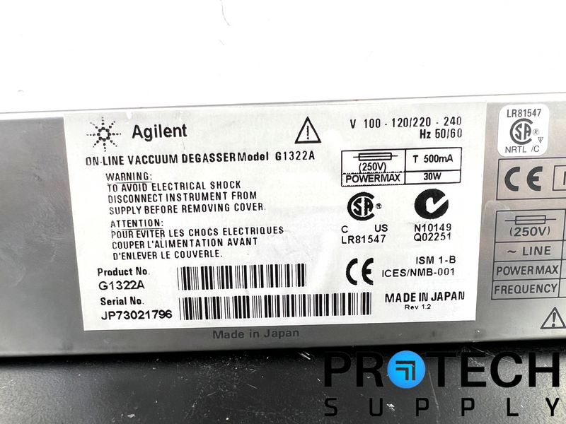 Load image into Gallery viewer, Agilent G1322-69800 Vacuum Degasser Control Assy with WARRANTY
