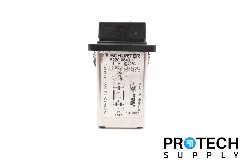 Load image into Gallery viewer, Schurter 5220.0643.1 Power Entry Connector Receptacle with WARRANTY