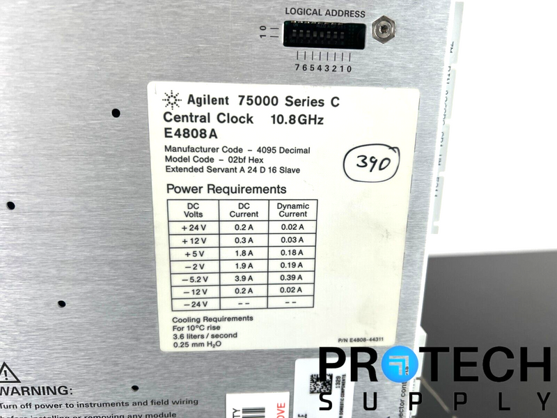 Load image into Gallery viewer, Agilent E4808A Central Clock 75000 Series C 10.8GHz with WARRANTY
