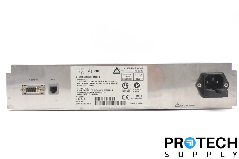 Load image into Gallery viewer, Agilent G1379A Vacuum Degasser Control Assembly with WARRNTY