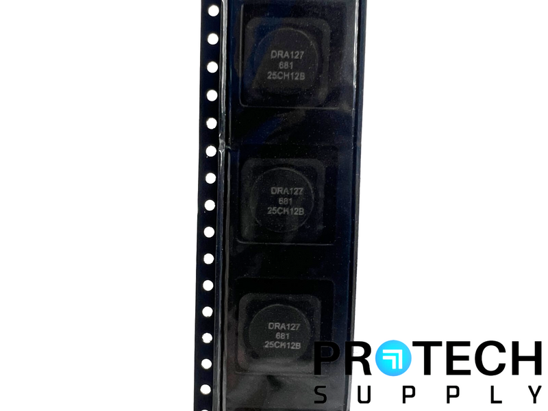 Load image into Gallery viewer, (7/Pk) Eaton DRA127-681-R Shielded Wirewound Inductor 680 µH 1.15Ohm w/ WARRANTY