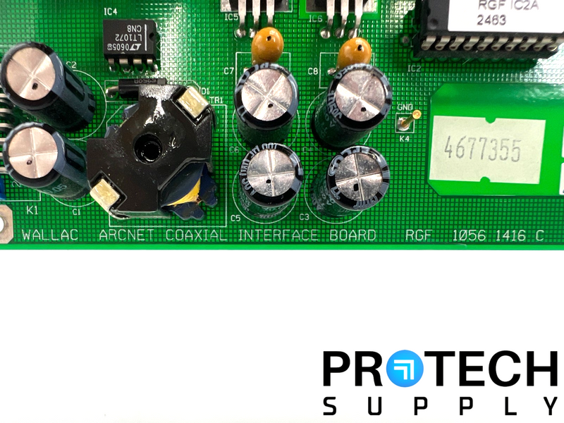 Load image into Gallery viewer, Wallac 1056 1416 Arcnet Coaxial Interface Board RGF with WARRANTY