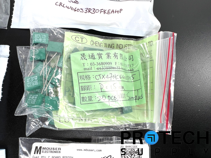 Load image into Gallery viewer, Lot of Misc Passive/Active Parts Capacitor/Resistor/Regulator/Transistor/Chip