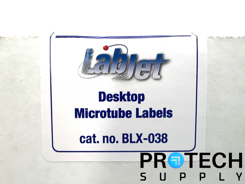 Load image into Gallery viewer, NEW SEALED LabJet BLX-038 Desktop Microtube Labels NEW SEALED