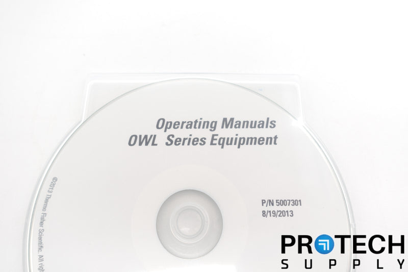 Load image into Gallery viewer, Thermo 5007301 Software Operating Manuals OWL Series Equipment