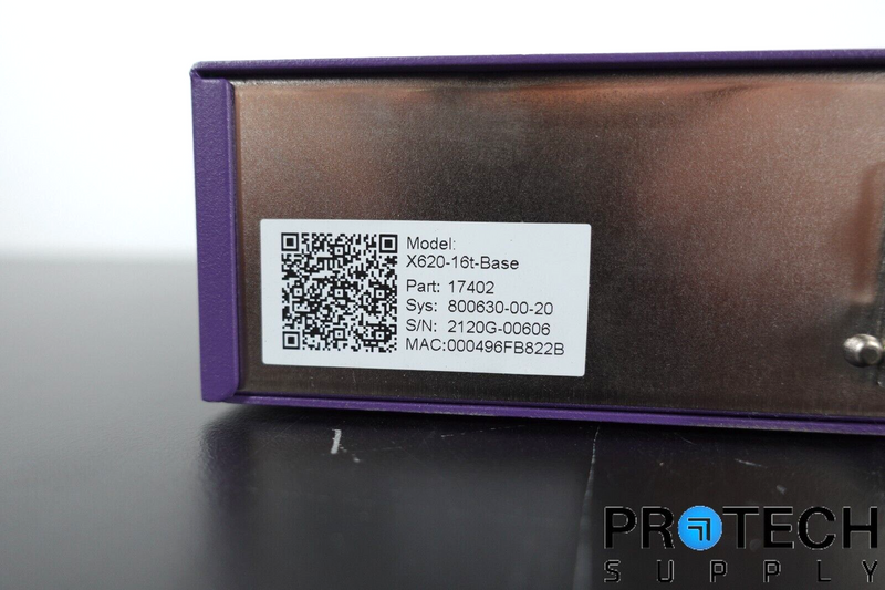 Load image into Gallery viewer, Extreme X620-16T-BASE 17402 1RU Ethernet Switch with WARRANTY
