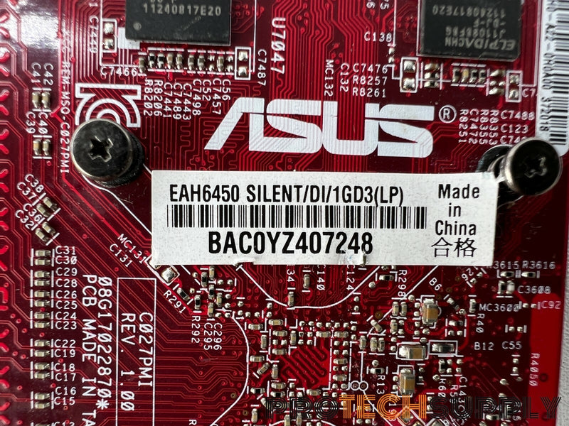 Load image into Gallery viewer, Asus EAH6450 SILENT/DI/1GD3(LP) Radeon HD 645 1Gb DDR3 Video Card w/ WARRANTY