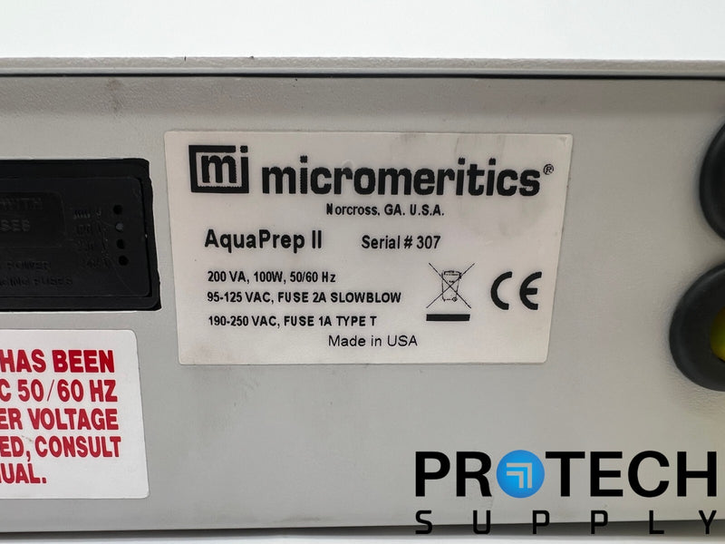 Load image into Gallery viewer, Micromeritics AquaPrep II Water Preparation System with WARRANTY