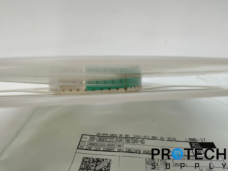 Load image into Gallery viewer, (Approx 40) Kemet Ceramic Capacitor C0603C222J5GAC7867 with WARRANTY