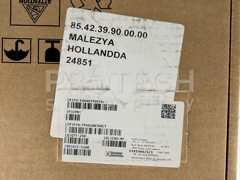Load image into Gallery viewer, (250/Pk) Texas Instrument TPS61087DRCT DC-DC Converter NEW SEALED with WARRANTY