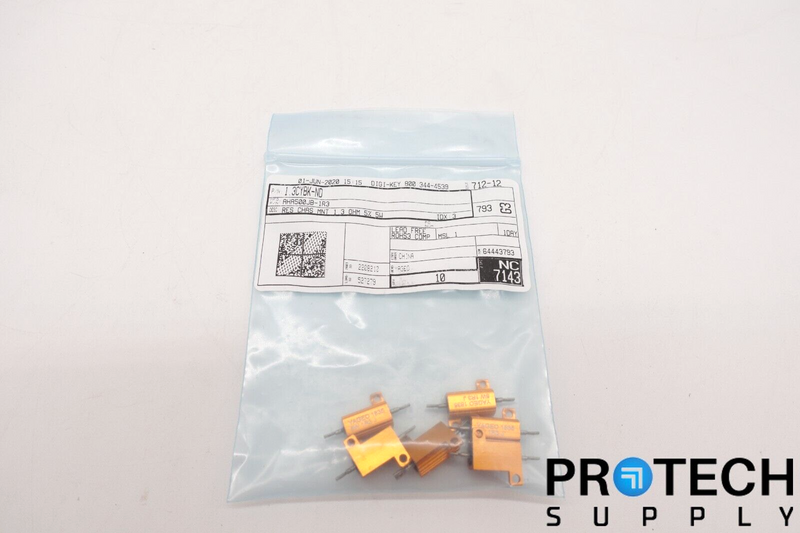 Load image into Gallery viewer, (LOT of 6) Yageo AHA500JB-1R3 Wirewound Resistors 5w NEW with WARRANTY