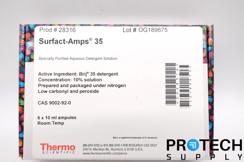 Load image into Gallery viewer, 6/Pk Thermo Scientific 28316 Surfact-Amps 35 NEW