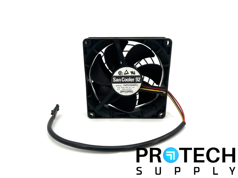 Load image into Gallery viewer, San Cooler 9A0924H4051 Fan Tubeaxial 24VDC 92mm L x 92mm H with WARRANTY