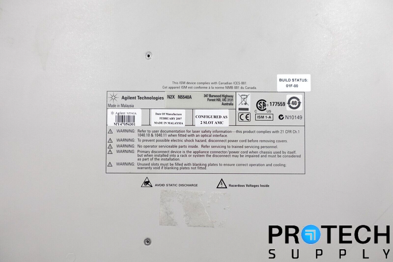 Load image into Gallery viewer, Agilent N2X N5540A 2-Slot Protocol Tester Portable Chassis for PARTS / REPAIR