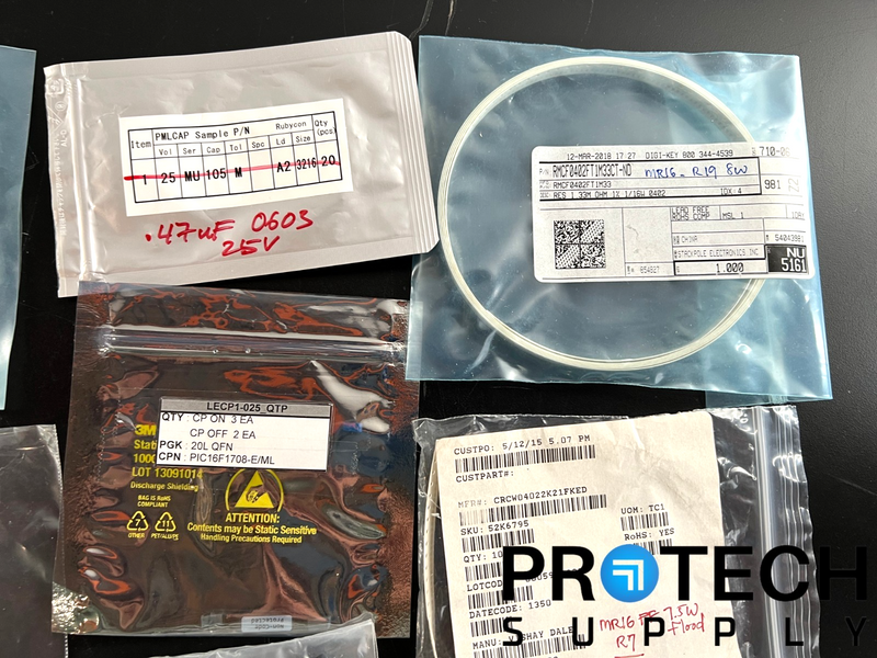 Load image into Gallery viewer, Lot of Misc Capacitors (Aluminum/Ceramic) / Diodes / Resistors / Transformers