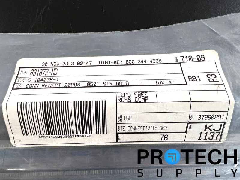 Load image into Gallery viewer, (Pack of 76) TE Connectivity 5-104078-1 Replace Connector NEW with WARRANTY