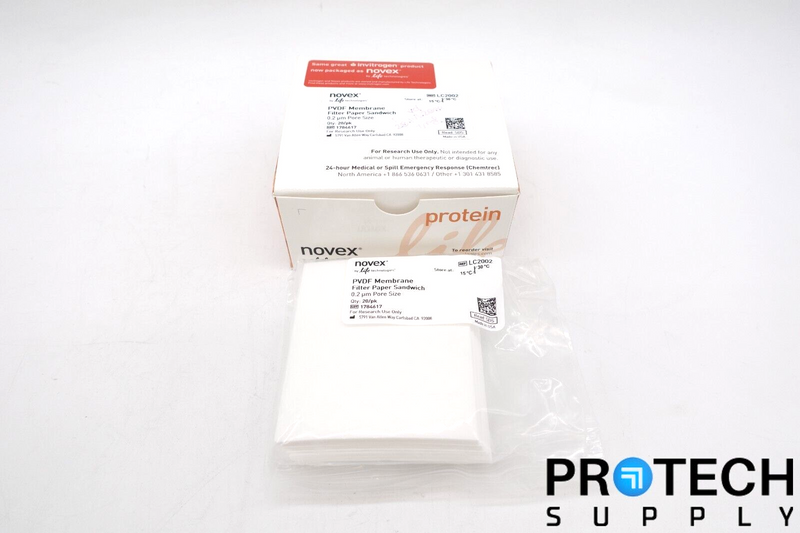 Load image into Gallery viewer, Novex LC2002 PVDF Membrane Filter Paper Sandwich NEW