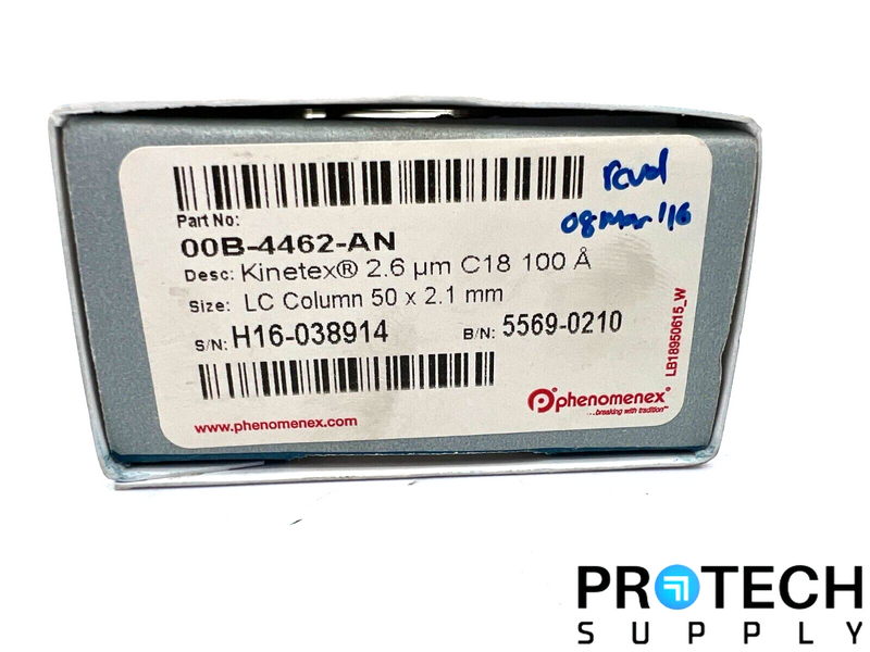 Load image into Gallery viewer, Phenomenex LC Column 2.6um Kinetex C18 100A 50 x 2.1mm 00B-4462-AN w/ WARRANTY