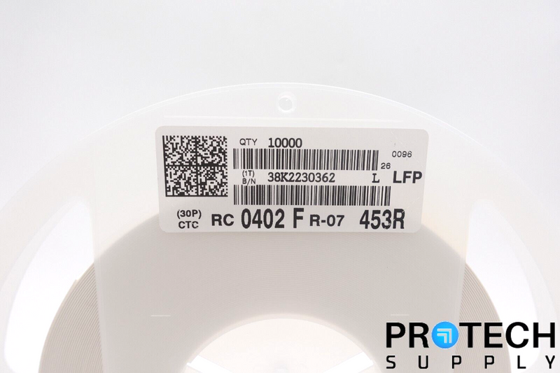 Load image into Gallery viewer, 10000/Reel Yageo RC0402FR-07453RL Thick Film Resistor 453Ohm ±1% NEW