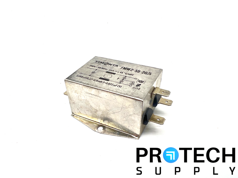Load image into Gallery viewer, Timonta FMW2-55-20/5 Line Filter 250 VAC with WARRANTY