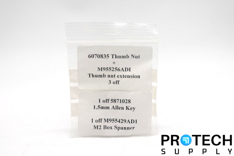 Load image into Gallery viewer, Thumb Nut Extension M955256ADI w/ 1.5mm Allen Key & M2 Box Spanner NEW