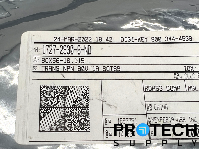 Load image into Gallery viewer, (100/Reel) Nexperia BCX56-16115 Bipolar Transistor NEW with WARRANTY