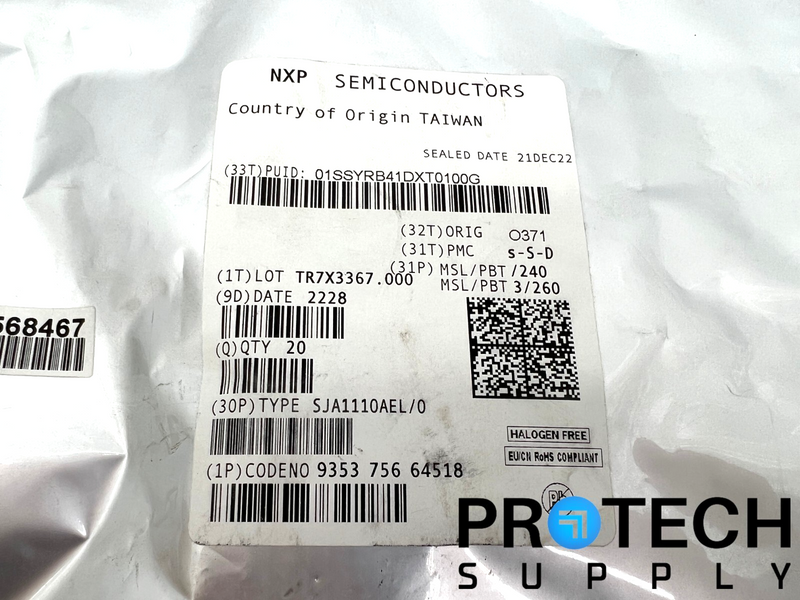 Load image into Gallery viewer, (20/Pk) NXP USA SJA1110AEL/0Y Ethernet Switch NEW SEALED