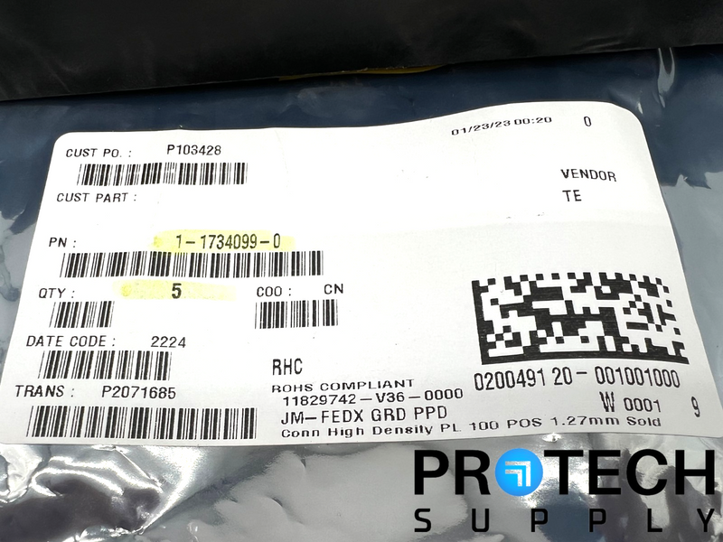 Load image into Gallery viewer, (Pack of 5) TE Connectivity 1-1734099-0 Plug Connector NEW with WARRANTY