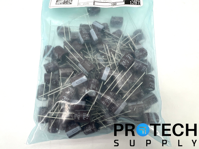 Load image into Gallery viewer, (Pack of 100) Chemi-Con EKYB350ELL331MJC5S Aluminum Capacitor NEW with WARRANTY