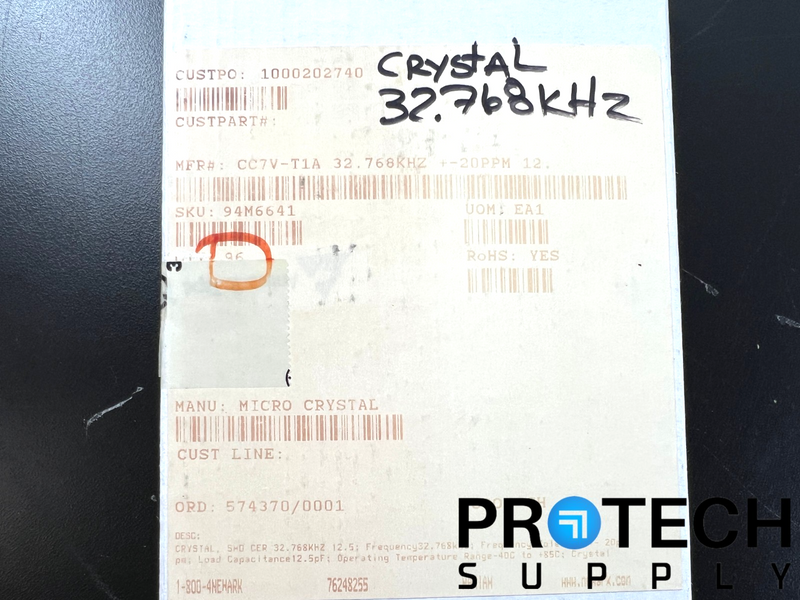 Load image into Gallery viewer, (436/Pk) Micro Crystal CC7V-T1A 32.768kHz Crystal Oscillators with WARRANTY