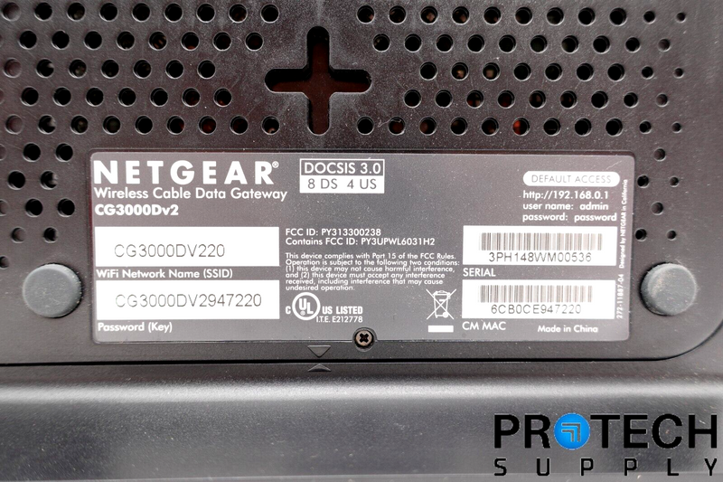 Load image into Gallery viewer, Netgear CG3000Dv2 Modem Wireless Router with WARRANTY