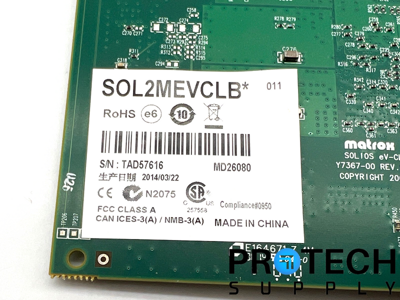 Load image into Gallery viewer, Matrox Y7367-00 Solios eV-CL Acquisition Card with WARRANTY