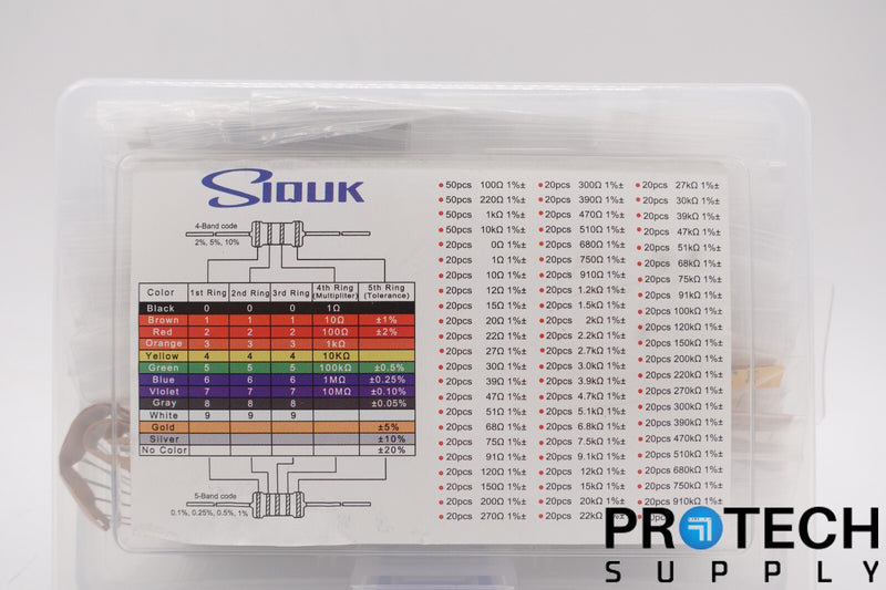 Load image into Gallery viewer, Box of Siquk Watts Metal Film Resistors with WARRANTY