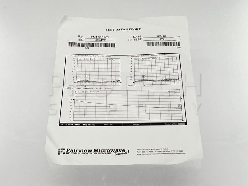 Load image into Gallery viewer, Fairview Microwave FMTC101-72 SMA Male to SMA Male NEW with WARRANTY